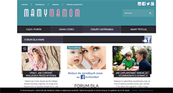 Desktop Screenshot of mamy-mamom.pl
